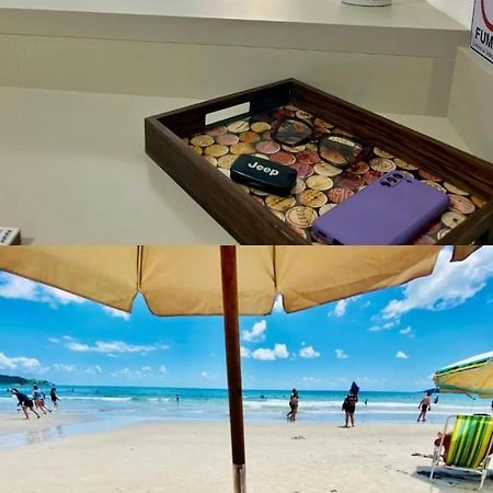 Appartement Bombas Bombinhas Pé na Areia, 50 metros do Mar!!!! Extérieur photo